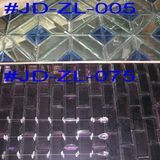 Square Crystal Glass Faces Mirror Mosaic Tile for Wall