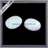 Customize Synthetic Opal Oval Cabochon Opal Gems