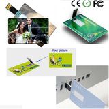 Custom Printed Business Card USB2.0 USB Flash Drives Memory Stick Pen Drive
