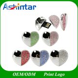 Heart USB Flash Memory Crystal USB Flash Drive