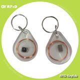 Kea32 Transparent Clear Crystal Keyfobs, Em4200 Keychain Key Card Tag