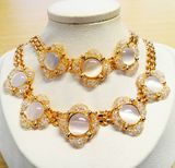 Jewelry Accessories Wedding Engagement Fashion Indian African Gold Jewellery Set