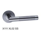 Stainless Steel Hollow Tube Lever Door Handle (X111XL02 SS)
