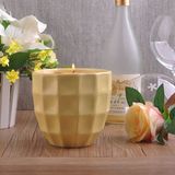 Glazed Ceramic Candle Vessel