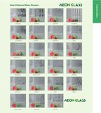 3mm, 3.5mm, 4mm, 5mm, 6mm and 8mm Diamond, Flora, Karatachi, Millennium, Mistlite, Nashiji Pattern Glass