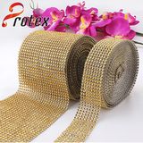 Wedding Crystal Diamond Looking 24 Line Mesh