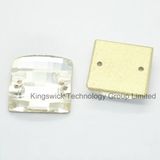Square Shape Sew on Flat Back Crystal Rhinestone