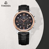 Diamond Luminous Stainless Steel Men Wirst Watch Automatic Chronograph Watch72157
