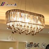 European Hotel Decorative Pendant Handworked Lamp Crystal Chandelier