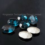 2015 Lead Free Oval Pointed K9 Crystal Fancy Glass Beads