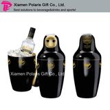 Novel Doll Deisgned Stainless Steel Ice Bucket with Smirnoff Logo