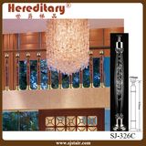 Clear Porch Railing Acrylic Balustrade for Hotel Porch