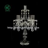 Glass Candle Holder for Home Decoration with Five Posts (9*23*35.5)