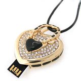 Engrave Logo OEM Heart Shape USB Flash Drive (OM-C115)
