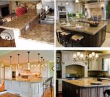Hot Wholesale Sales Golden Beach Granite Countertop Tile Yellow Golden Slab for Kitchen Decoration