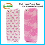 New Creative Lace Clear Transparent Phone Case for iPhone7