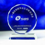 Factory Direct Sell Cheap Crystal Glass Trophy for Souvenir