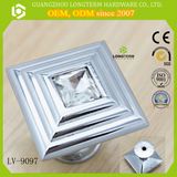 Zinc Alloy Crystal Furniture Cabinet Drawer Knob