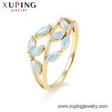 15273 Xuping Fashion Cross Ring with 14K Gold Plated