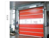 Fast PVC High Speed Rolling Door with Steel Frame