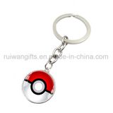 Wholesale 3D Anime Pokemon Ball Keychain for Souvenirs