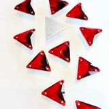 Triangle Shape Flat Back Crystal Sew on Stones
