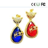 The Fox Jewelry USB Crystal Necklace USB Flash Drive Pendrive