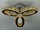 Decorative Crystal LED Ceiling Lighting with Stainless Steel