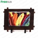 Sublimation Stone for Heat Transfer Designs, Sublimation Rock Slate Photo (SH-38)