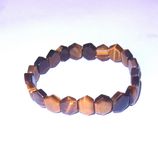 Semi Precious Stone Fashion Tiger Eye Natural Crystal Bracelet