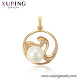 31236 Latest Charm Eye Tear Design Synthetic CZ Fashion Necklace Pendant for Party