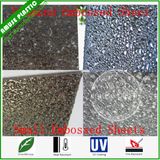 4'x8'3.5mm Raindrop Texture Crystal Embossed Polycarbonate Sheet for Bath Room