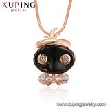 44419 Newest Elegant 18K Gold Imitation Jewelry 40-45cm Length Women Necklace