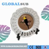 Best Gift Sublimation White Encaving Ceramic Plates
