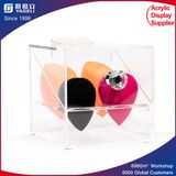 Diamond Collection 4-Slot Acrylic Makeup Blender Case with Plexiglass