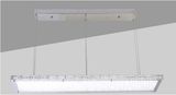 Modern 36W LED Chrome and Crystal Pendant Lamp (LED-15118)