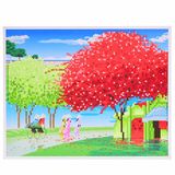 Factory Cheapest Wholesale New Children Kids DIY Embroidery Craft Cross Stitch K-112