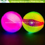 Flashing Sounding Light-up Spiky Puffer Massaging Basketball Toys
