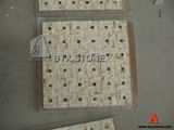 Egypt Beige Marble Stone Mosaic for Wall Decoration