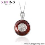 32576 Xuping Fashion Traditional Swarna Mahal Rough Shaped Pendant Made with Crystals From Swarovski