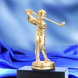 2018 The Most Popular Crystal Trophy Award for Golf Club Survenir with Metal
