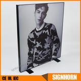 LED Backlit Light Box with Aluminum Fabric