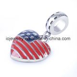 Fashion Hot Sale USA Flag Charm Promotion Jewelry