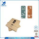 Fashionable Nice Cardboard Clothing Stickers Labels