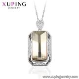 32606 Xuping Fashion Jewelry Chain Necklace, Big Crystals From Swarovski Fancy Pendant for Women