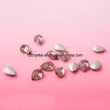 Pujiang Decorative Silver Pleated Crystal Beads for Jewelry Making