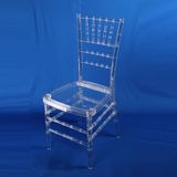 Loading Over 500kgs Crystal Clear Resin Chiavari Chairs