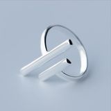 New Fashion Special Jewelry Novel Double Bar Women Party Ring