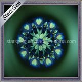High Quality Cutting 9hearts1folwer Zirconia Stone