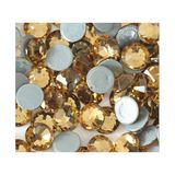 Non-Hot Fix Flat Nail Art Designs with Ruby Nail Art Crystal Stone